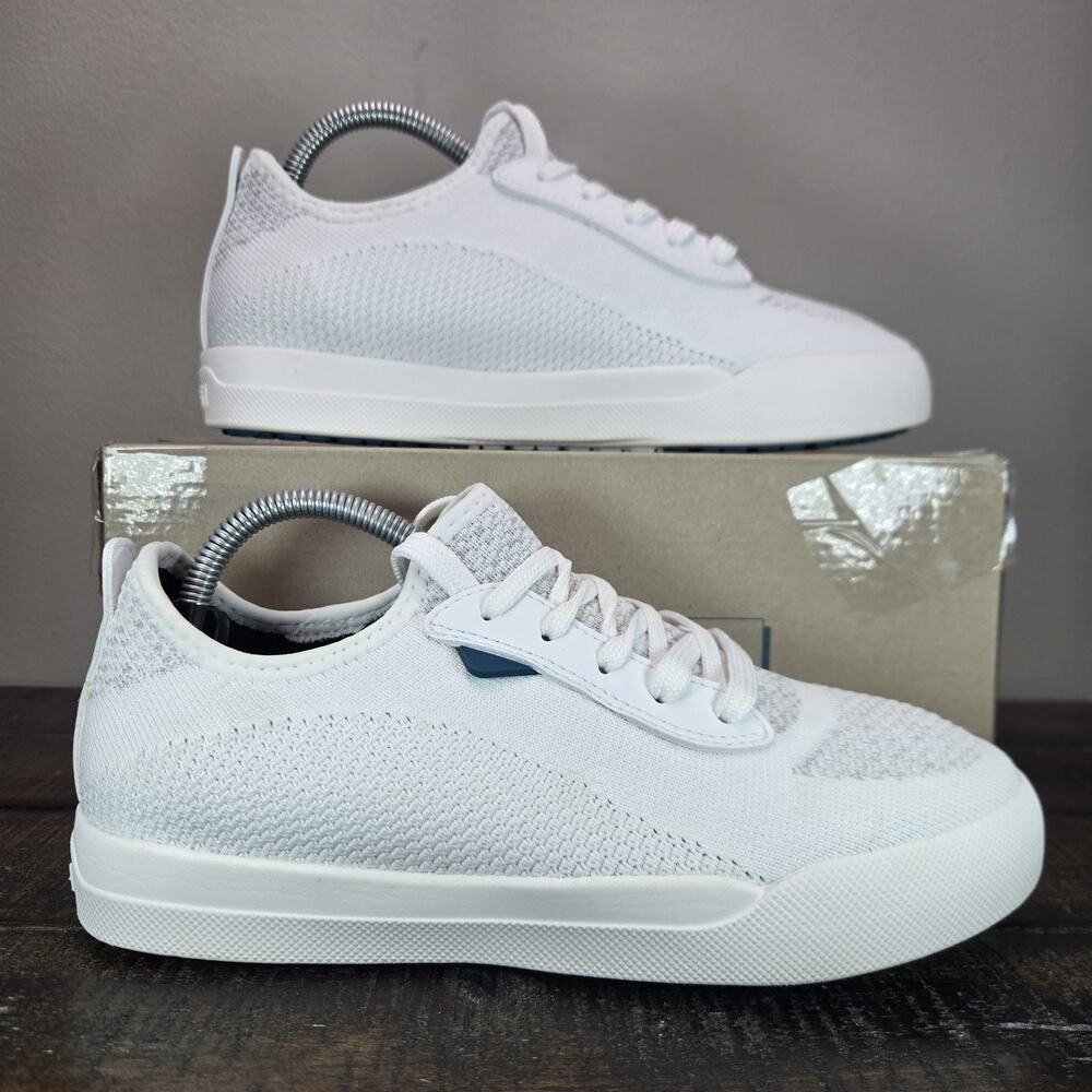 Vessi Weekend 1.5 Sneaker Womens Size 6 Waterproof Shoes Marble White